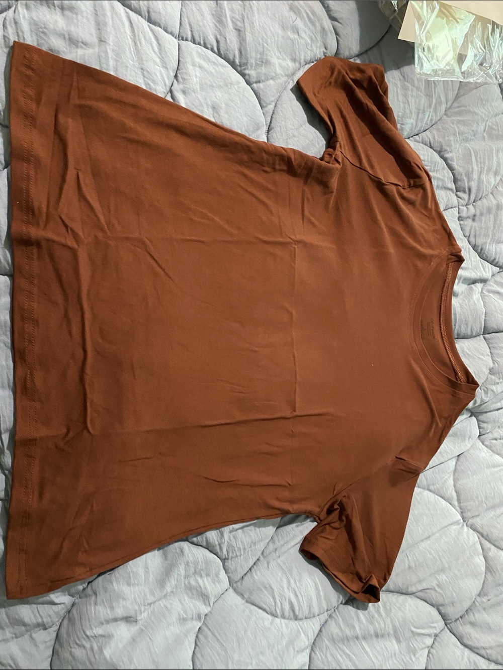 Classic Women's Brown Crewneck Tee